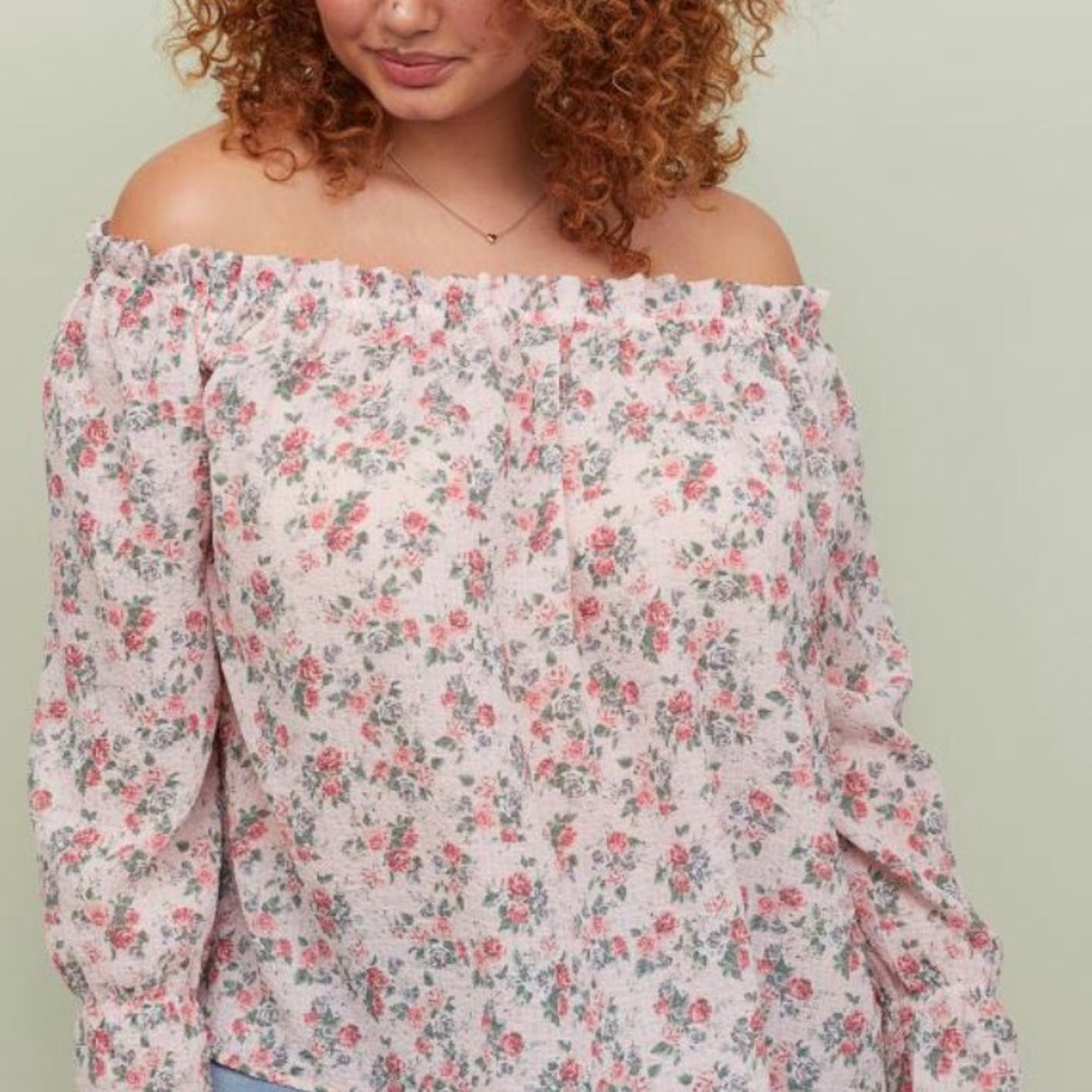 Brand new off the shoulder top